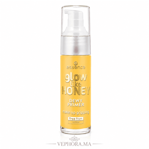 Primer Essence Glow Like Honey Dewy en flacon-pompe 30 ml