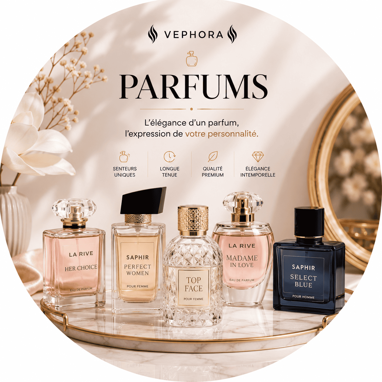 Parfums femme au Maroc