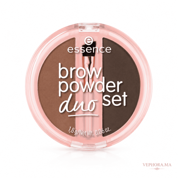 Poudre sourcils Essence Brow Powder Duo Set 02 Medium