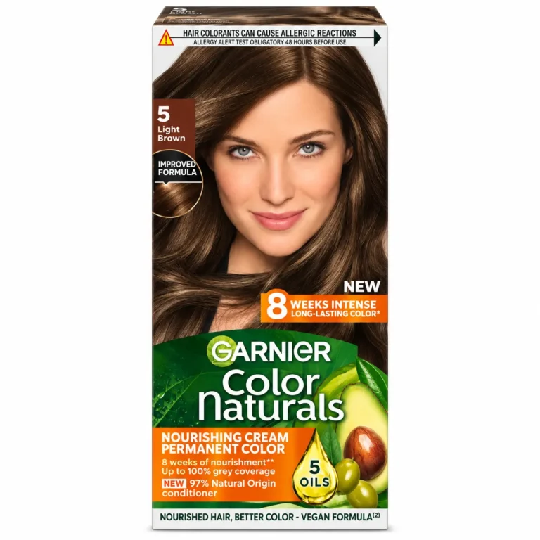 Coloration Garnier Color Naturals 5 Châtain Clair - teinture cheveux châtain clair